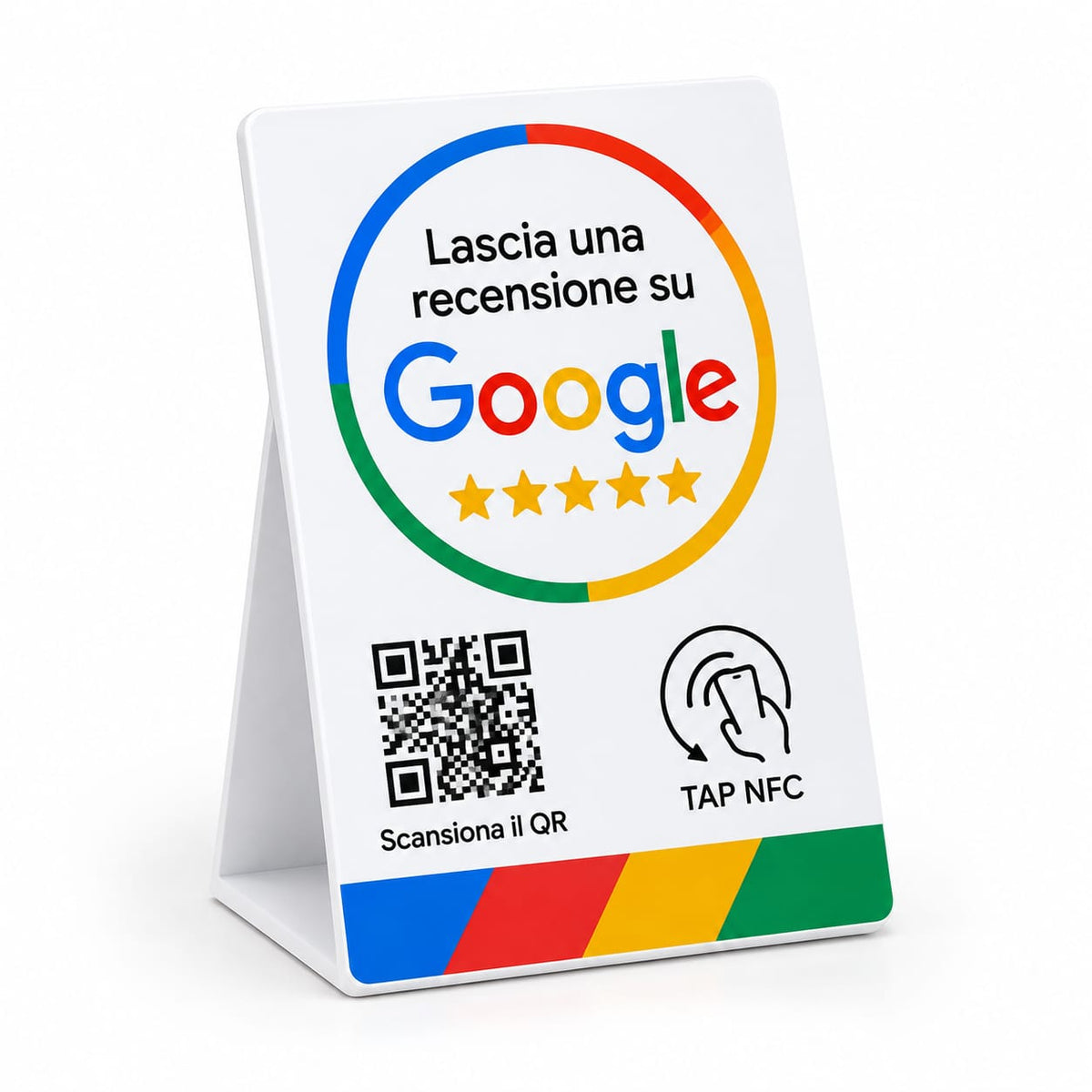 Review Tap Card for Google - NFC e QR